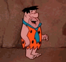 Fred Flintstone The Flintstones GIF - Fred Flintstone The Flintstones Laugh Out Loud GIFs