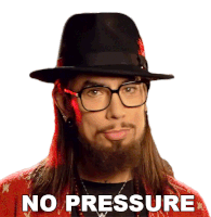 No Pressure Dave Navarro Sticker - No Pressure Dave Navarro Ink Master Stickers