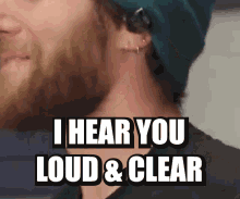 Hear You Loud And Clear GIF