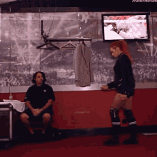 Becky Lynch Pacing GIF - Becky Lynch Pacing Focused GIFs