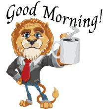 good morning animated stickers