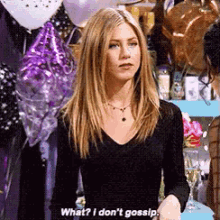 Rachel - Friends GIF - Rachel Green Gossip Jennifer Aniston GIFs