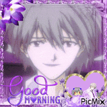 Kaworu Nagisa Good Morning Gif GIF