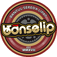 Banselip Logo Sticker - Banselip Logo Bantul Sepeda Lipat Stickers