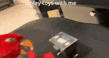 Play Toys With Me Red Birb GIF - Play Toys With Me Red Birb Red Bird GIFs