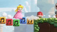 Princess Peach Mario GIF - Princess Peach Mario Super Mario Bros Wonder GIFs