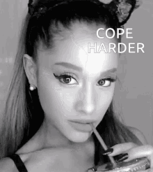 Cope Harder GIF - Cope Harder Ariana GIFs