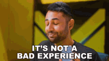 Its Not A Bad Experience Arun Maini GIF - Its Not A Bad Experience Arun Maini Mrwhosetheboss GIFs