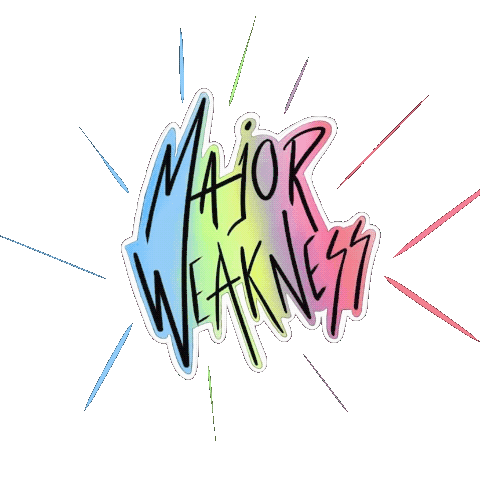 Mw Majorweakness Sticker - Mw Majorweakness Band Stickers