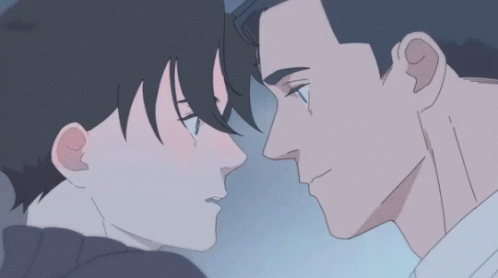 Anime Boy Kissing GIF - Anime Boy Kissing - Discover & Share GIFs