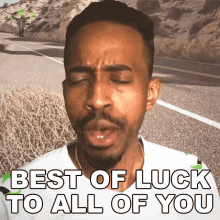 Best Of Luck To All Of You Malik Forté GIF - Best Of Luck To All Of You Malik Forté Outlaws GIFs