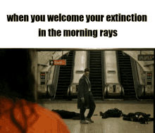 When You Welcome Your Extinction Morbius GIF - When You Welcome Your Extinction Morbius Milo GIFs