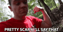 Pretty Scary Ill Say That Kendall Gray GIF - Pretty Scary Ill Say That Kendall Gray Scary GIFs