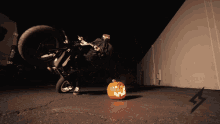Happy Halloween Wheelie GIF - Happy Halloween Wheelie Headless Horseman GIFs
