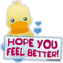 Duck Feel Better GIF - Duck Feel Better Get Well GIFs
