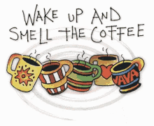 Good Morning Coffee GIF - Good Morning Coffee Wake Up GIFs