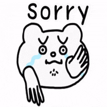apologize apology so sorry excuse me sorry