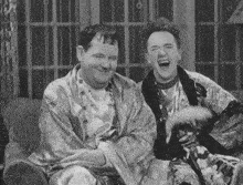 Laurel And Hardy Laugh GIF - Laurel And Hardy Laugh GIFs
