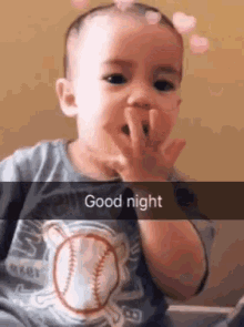 Good Night Blow Kiss GIF - Good Night Blow Kiss Snapchat Filter GIFs