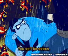 Kim Possible You Cant Be Serious GIF - Kim Possible You Cant Be Serious Rain GIFs