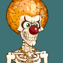 Mattbag3d Skull GIF - Mattbag3d Skull Clown GIFs