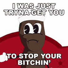 i was just tryna get you to stop bitchin mr hankey season4ep17a very crappy christmas south park to stop your whining