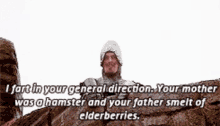 Monty Python And The Holy Grail Fart GIF