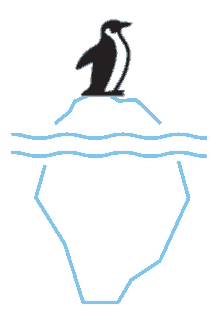 Penguin Melt GIF