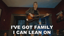 I'Ve Got Family I Can Lean On Owen Riegling GIF - I'Ve Got Family I Can Lean On Owen Riegling Bud Light The Way Song GIFs