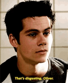 Stiles Disgusting GIF - Stiles Disgusting Tvd GIFs
