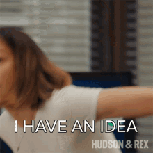 I Have An Idea Sarah Truong GIF - I Have An Idea Sarah Truong Hudson And Rex GIFs