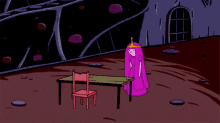 princess bubblegum table flip adventure time angry mad