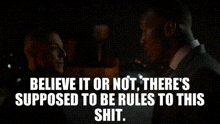 There'S Supposed To Be Rules Luke Cage GIF - There'S Supposed To Be Rules Luke Cage Cottonmouth GIFs