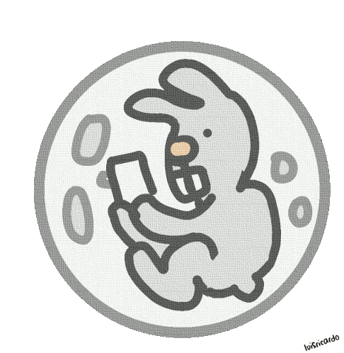 Moon Luna Sticker