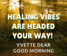 healing good vibes sending love