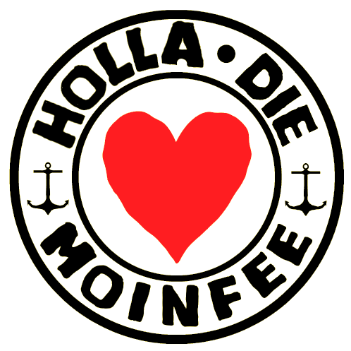 Moin Liebe Sticker - Moin Liebe Moinsen Stickers