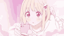Anime Pink GIF - Anime Pink Cellphone GIFs