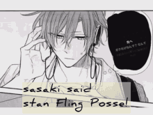 Sasaki To Miyano Fling Posse GIF
