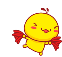 Happy Chick Sticker - Happy Chick Cheering Stickers