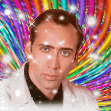 Nicolas Cage Funny Faces & Sginature - Crypto Art Meme - Nicholas