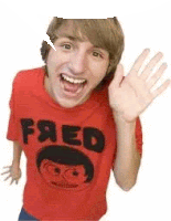 Fred Fred Figglehorn Sticker - Fred Fred Figglehorn Hey Its Fred Stickers