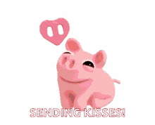 Pig Kiss GIF - Pig Kiss Mwah GIFs