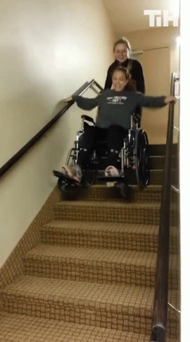 Woman Who Had Wheelchair Hurled Down Stairs Speaks Out: PHOTO