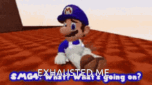 Mario Anxiety GIF - Mario Anxiety Worried GIFs