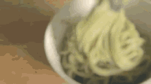Soba Noodles With Creamy Avocado Sauce GIF