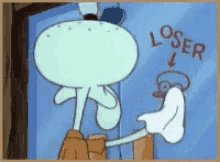 Sponge Bob Loser GIF - Sponge Bob Loser Squidward GIFs