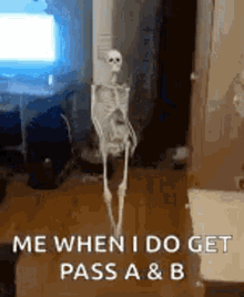 skeleton dance dancing moves me when i do get pass a and b