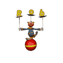 rob clown