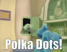 Blues Room Polka Dots GIF - Blues Room Polka Dots Blues Clues GIFs