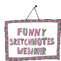 Funny Sketchnotes Webinar Funny Sektchnotes Sticker - Funny Sketchnotes Webinar Funny Sektchnotes Simoneabelmann Stickers